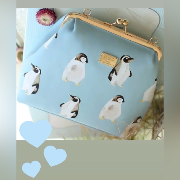 Previously owned: ENSSO 2016 Penguins purse/cluch - Picture 2 of 8